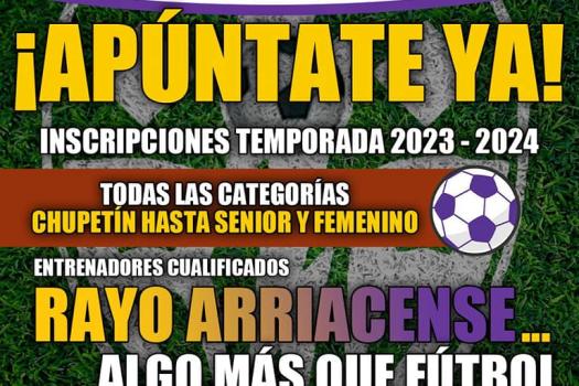 NOTA INFORMATIVA RAYO ARRIACENSE: