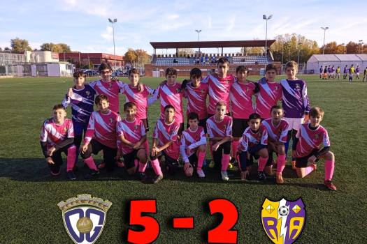CD.Guadalajara interescuelas infantil  5. Rayo arriacense interescuelas infantil 2. Partido donde el rival fue superior a nosotros tanto f�sica como t�cnicamente.