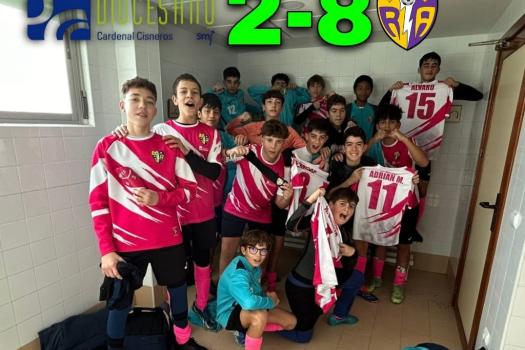 *DIOCESANO 2 - 8 RAYO infantil 2011 MIGUEL*. C�moda victoria para seguir l�deres