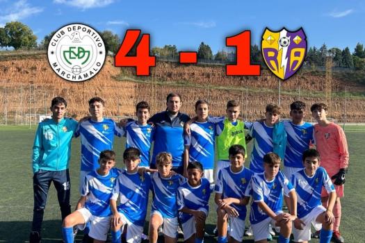 *Marchamalo 4 - 1 Rayo infantil 2011 Miguel* Partido de aprendizaje.