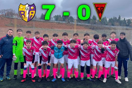 *Rayo 2011 cadete Miguel y Moha 𠇊sevez” 7 - 0 Azuqueca Miguel* Hoy SI se pusieron las ganas.