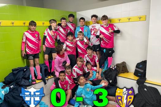 Ciudad Valdeluz 0-3 Rayo infantil 2012 