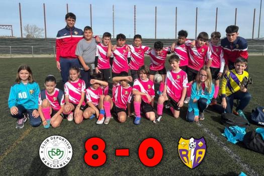 Marchamalo 8-0 Rayo arriacense 