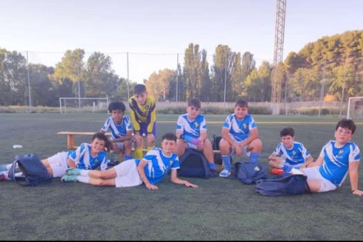 Torneo vespertino Pablo Ramos, categoria 2013, con mucho calor y con pocos efectivos. No pudimos hacer m�s.