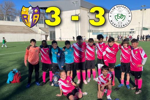 Rayo 2013 fisioterapia IDUN “Iv�n” 2-2 Marchamalo Chechu. Empate de infarto.