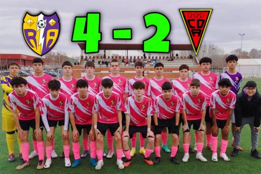 Rayo Cadete 2008  4 - 2  EMF Azuqueca Teddy. Un inicio fulgurante nos permiti� ganar el partido con holgura.