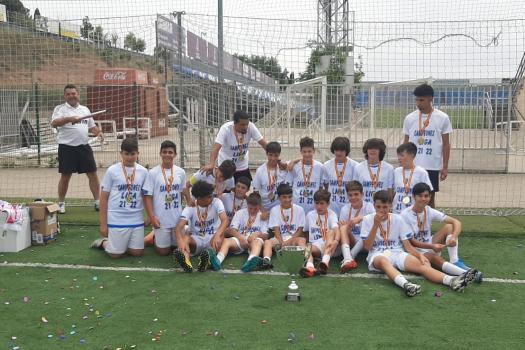 Nuestros campeones 2008, presumiendo de campeonato.