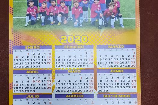 CALENDARIOS EQUIPOS RAYO.