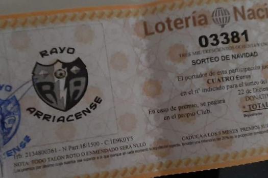 Recogida de loteria: