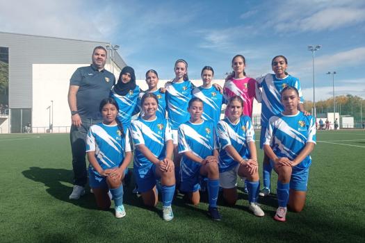 Rayo Infantil Femenino 1-2 Azuqueca. Nos pudieron los nervios.