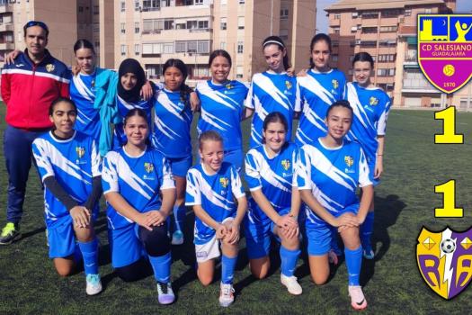 SALESIANOS 1-1 RAYO INFANTIL FEMENINO 