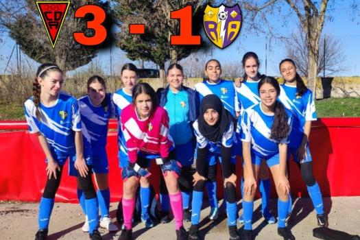 Azuqueca 3-1 Rayo Infantil Femenino 