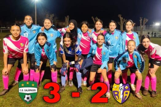Gal�pagos 3-2 Rayo Infantil Femenino 