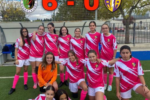Dinamo 6 - 0 Rayo fem inf-cadete Sergio y Luis 