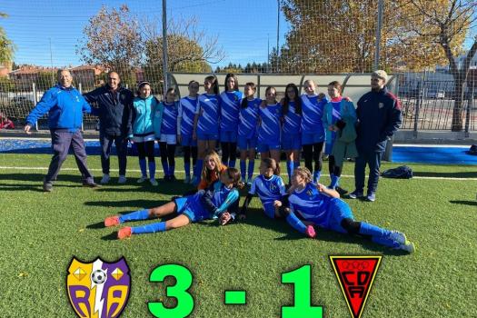Rayo inf. femenino. Sergio y Luis 