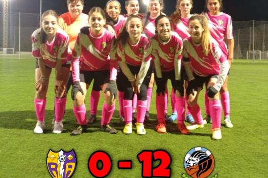 Rayo femenino 0 - 12 Gerindote. Nos falta intensidad, en varios momentos importantes del partido.