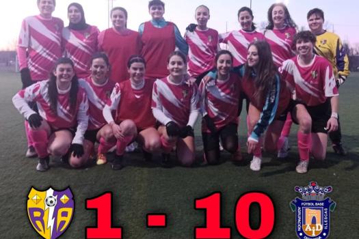 Rayo senior femenino 1- 10 Illescas . Aguantamos el tipo.