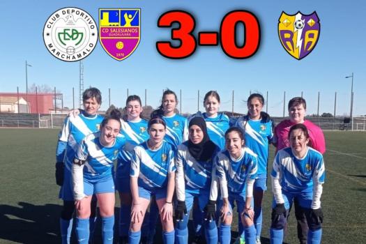 Marchamalo 3 - 0 Rayo femenino. Plantamos cara.