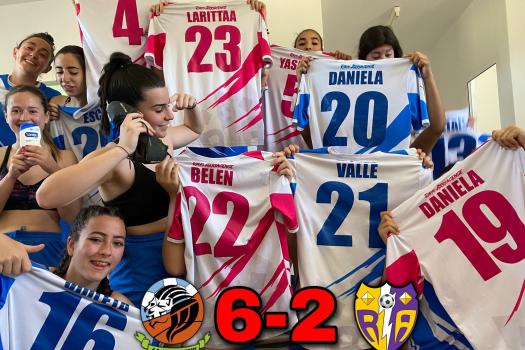 Gerindote 6- 2 Rayo femenino. Pudimos y debimos hacer m�s en el partido.