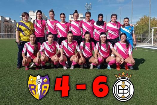 Rayo regional femenino 4 - 6 Conquense. Partido de poder a poder.