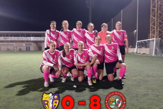 Rayo femenino regional 0 - 8 Sese�a. Partido muy complicado, en todos los sentidos.