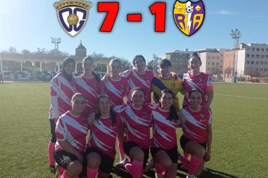 Guadalajara B 7- 1 Rayo regional femenino. Hasta donde pudimos.