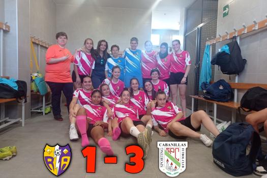 Rayo femenino regional 1 - 3 Cabanillas. No tuvimos suerte.