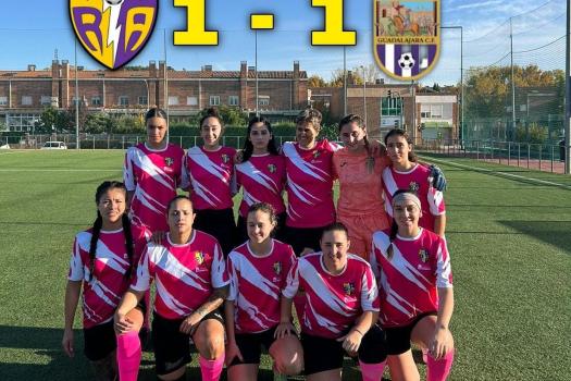 Rayo femenino regional Jose y Cristina 1- 1 Guadalajara C.F. No quiso entrar el bal�n.