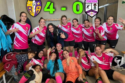 Rayo regional femenino Jose y Cristina 4 - 0 Pozo de las Nieves. Partido complet�simo de todo el equipo.