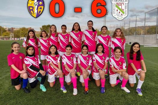 Azuqueca 5 - 0 Rayo Arriacense femenino alevin Marianna 