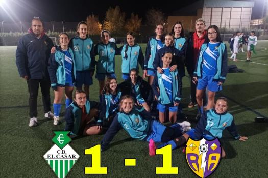 Casar femenino 1 - 1 Rayo inf Fem. Sergio y Luis 