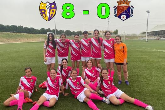 Alovera femenino 0 - 8 Rayo inf Fem. Sergio y Luis 