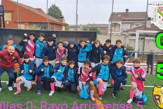 Guadalajara CF 0 - 5 Rayo  Arriacense infantil Alberto y Adrian 