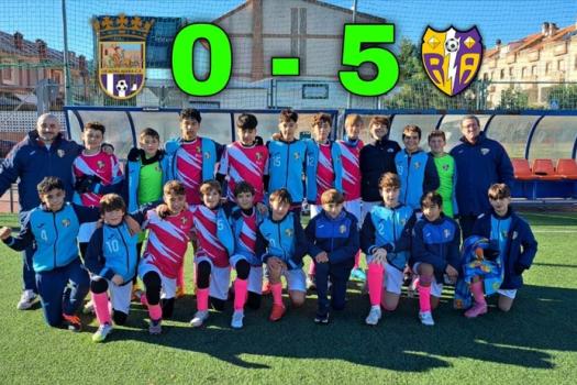 Cabanillas infantil 2012 0 - 5 Rayo Arriacense infantil 2012 Alberto 