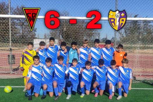 Azuqueca 2012 6 - 2 Rayo infantil 2012 Alberto y Adrian 