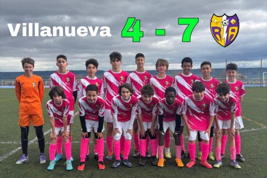 CD Villanueva 4 – 7 Rayo infantil IBRA 2012 