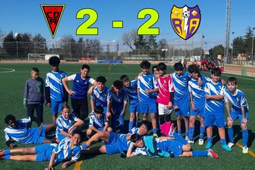 Azuqueca Alex 2013 2-2 Rayo arriacense 2013 “Iv�n” Fisioterapia IDUN. Bien competido pero con alguna desconexi�n que marca el rumbo del partido.