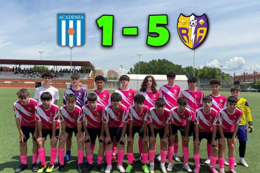 Academia 1-5 Rayo cadete 2009 Diego Celada.  Nos enfrent�bamos a nuestro �ltimo verdugo.