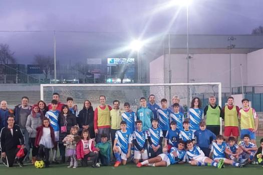 Evento Navide�o, partido papis/ mamis contra Rayitos 2009.