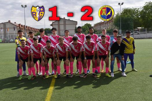 Rayo Arriacense Senior  1 - 2  CF T�rtola. No pudimos conseguir la s�ptima victoria consecutiva para cerrar la temporada.