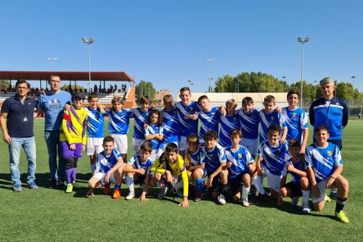 Rayo infantil 2010- Atl�tico Guadalajara.  (Partido amistoso).