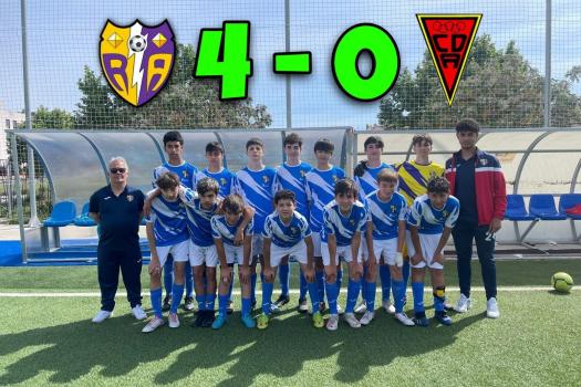 Rayo infantil 2010 Ricardo 4-0 Azuqueca.