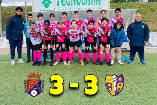 Alovera 3-3 Rayo Arriacense infantil 2010 