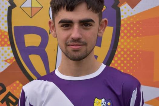 Jugadores de la semana, Rayo Arriacense, pinturas Alfredo Gutierrez.