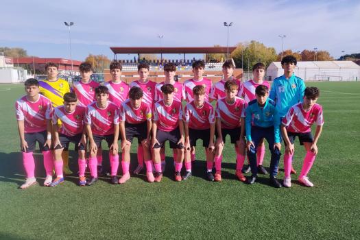 Rayo Arriacense Juvenil  6 - 1  CD Guadalajara D. Pisamos el acelerador en la segunda parte.