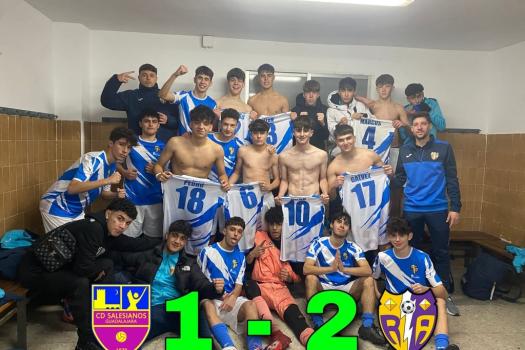 CD Salesianos  1 - 2  Rayo Arriacense Juvenil Ortega y Adri�n 