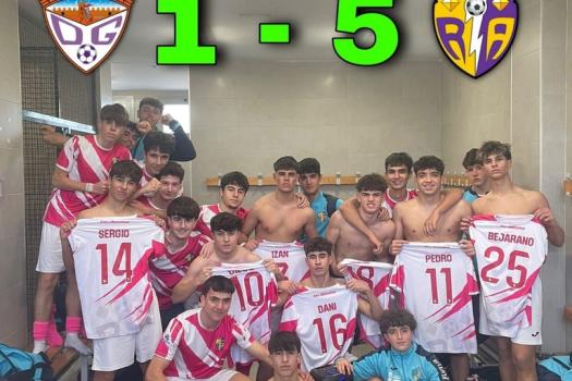 CD Guadalajara 1-5 Rayo Juvenil Celada y Sergio 
