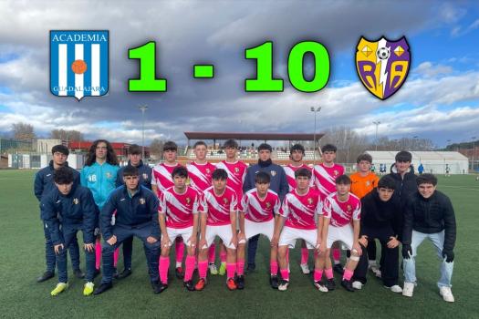Academia juvenil 1-10 Rayo Arriacense Juvenil 