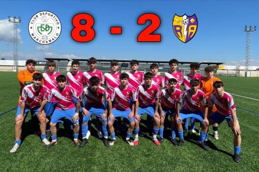 CD Marchamalo juvenil 8-2 Rayo Juvenil Diego y Sergio 