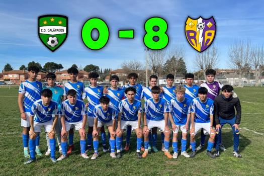 CD Gal�pagos juvenil   0 Rayo arriacense juvenil 
